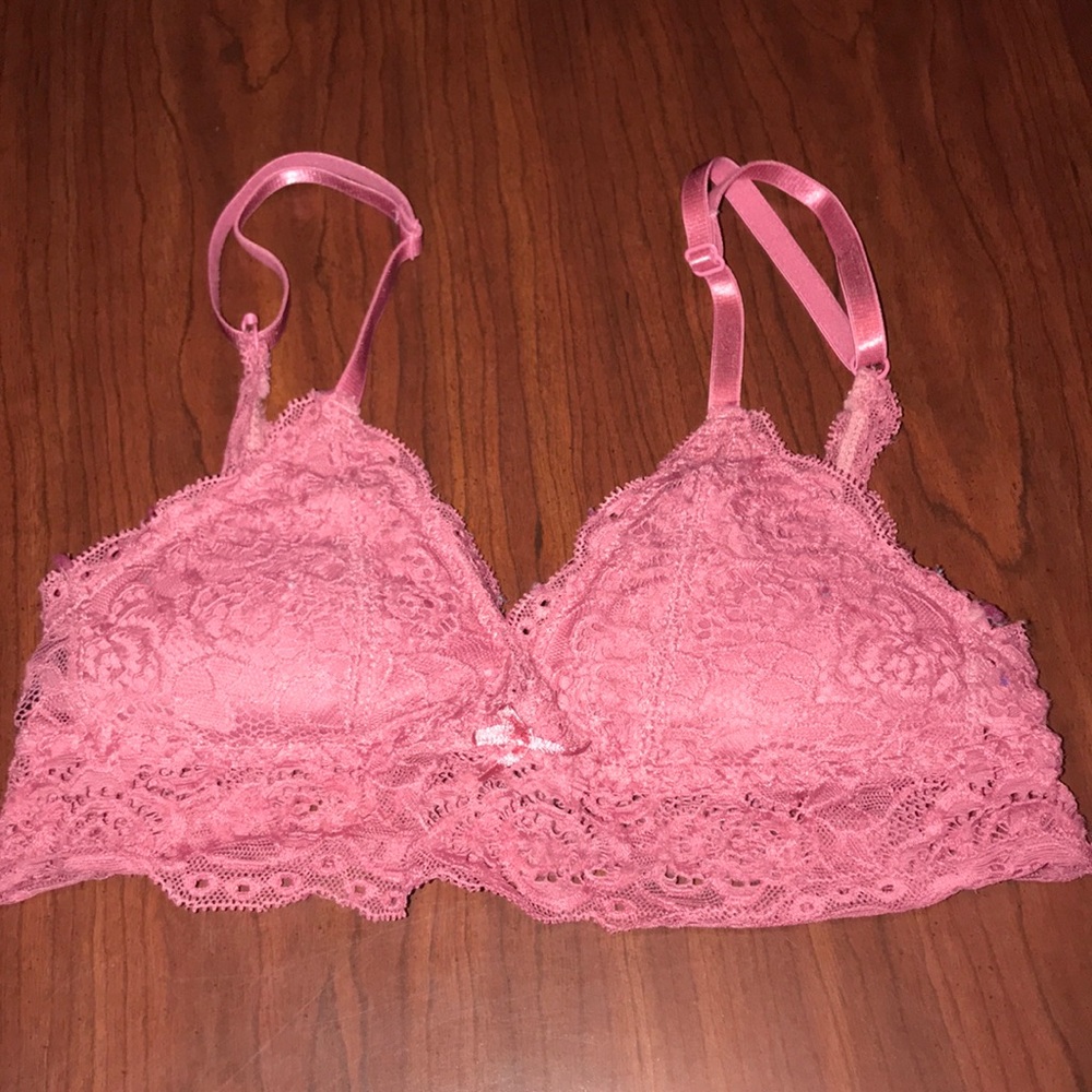 Pink bralette